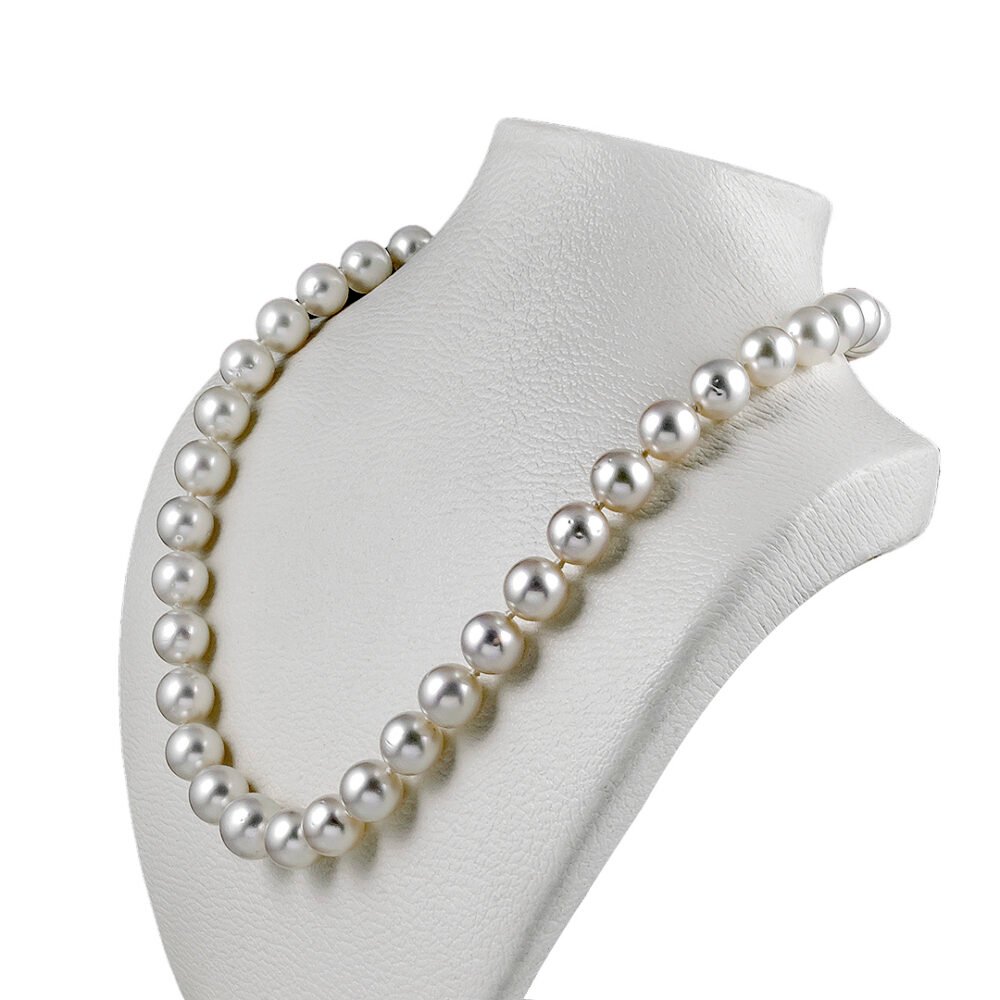 18K White Gold South Sea Pearl Necklace - Image 2