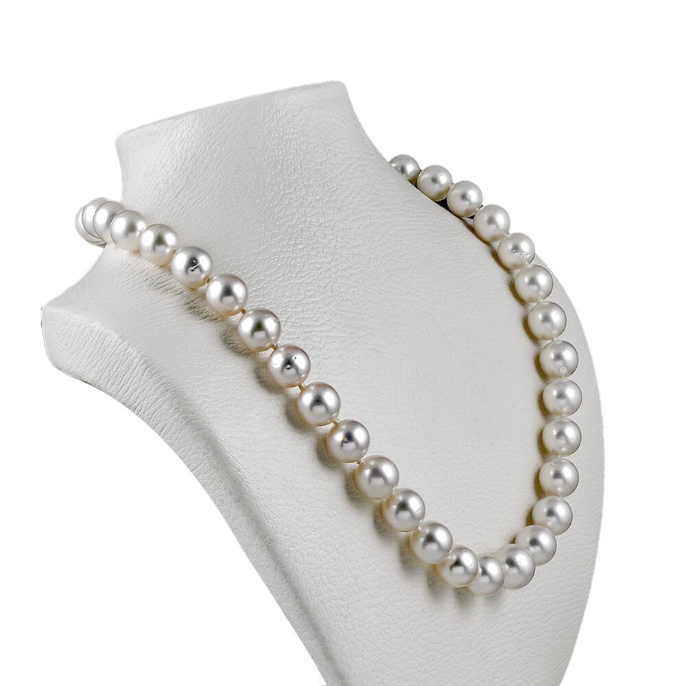 18K White Gold South Sea Pearl Necklace - Image 3