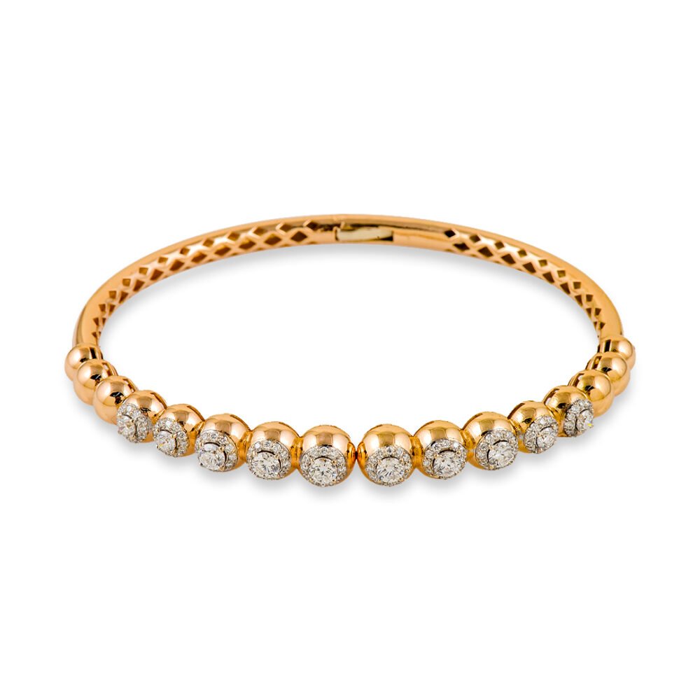 18k gold diamond bracelet