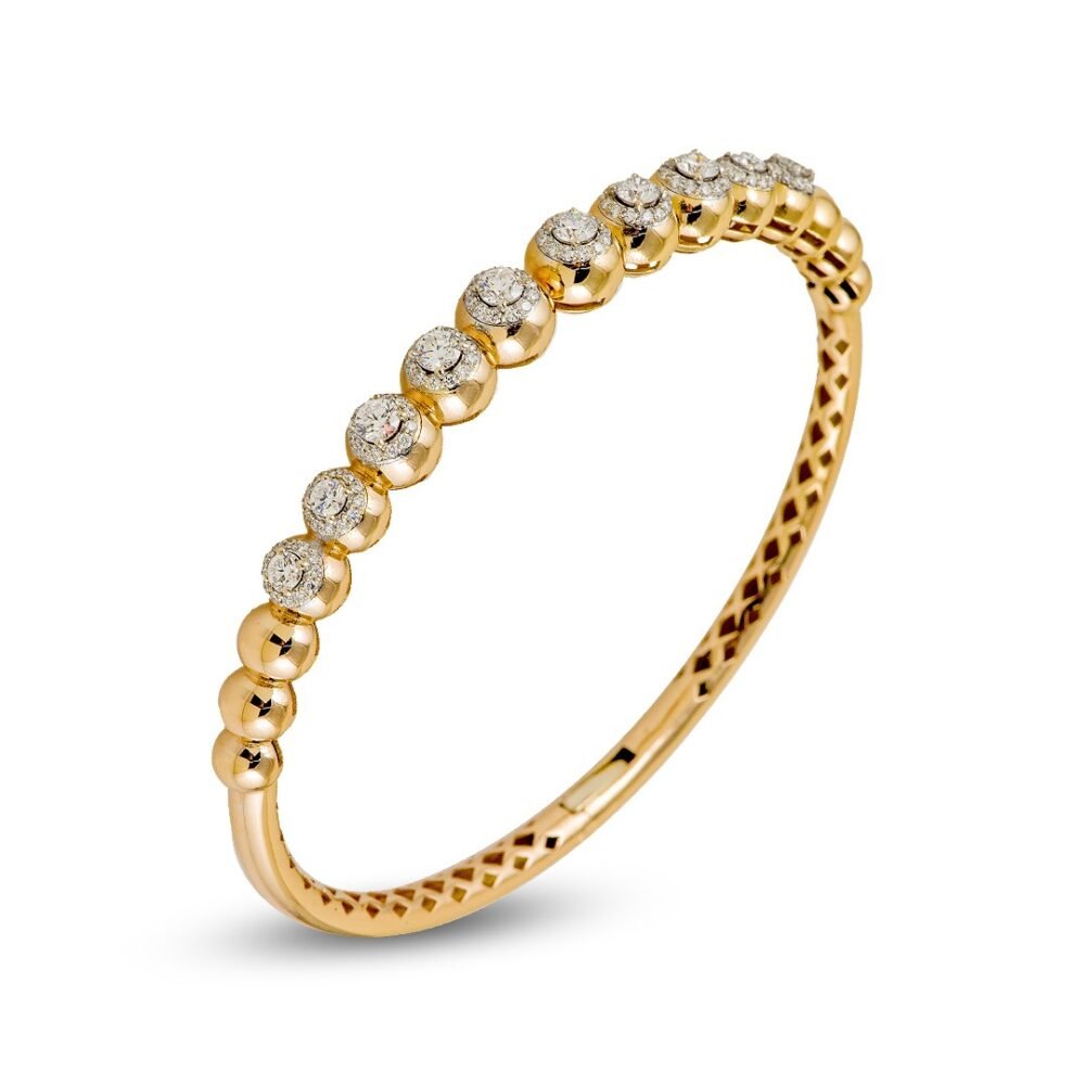 18k gold diamond bracelet