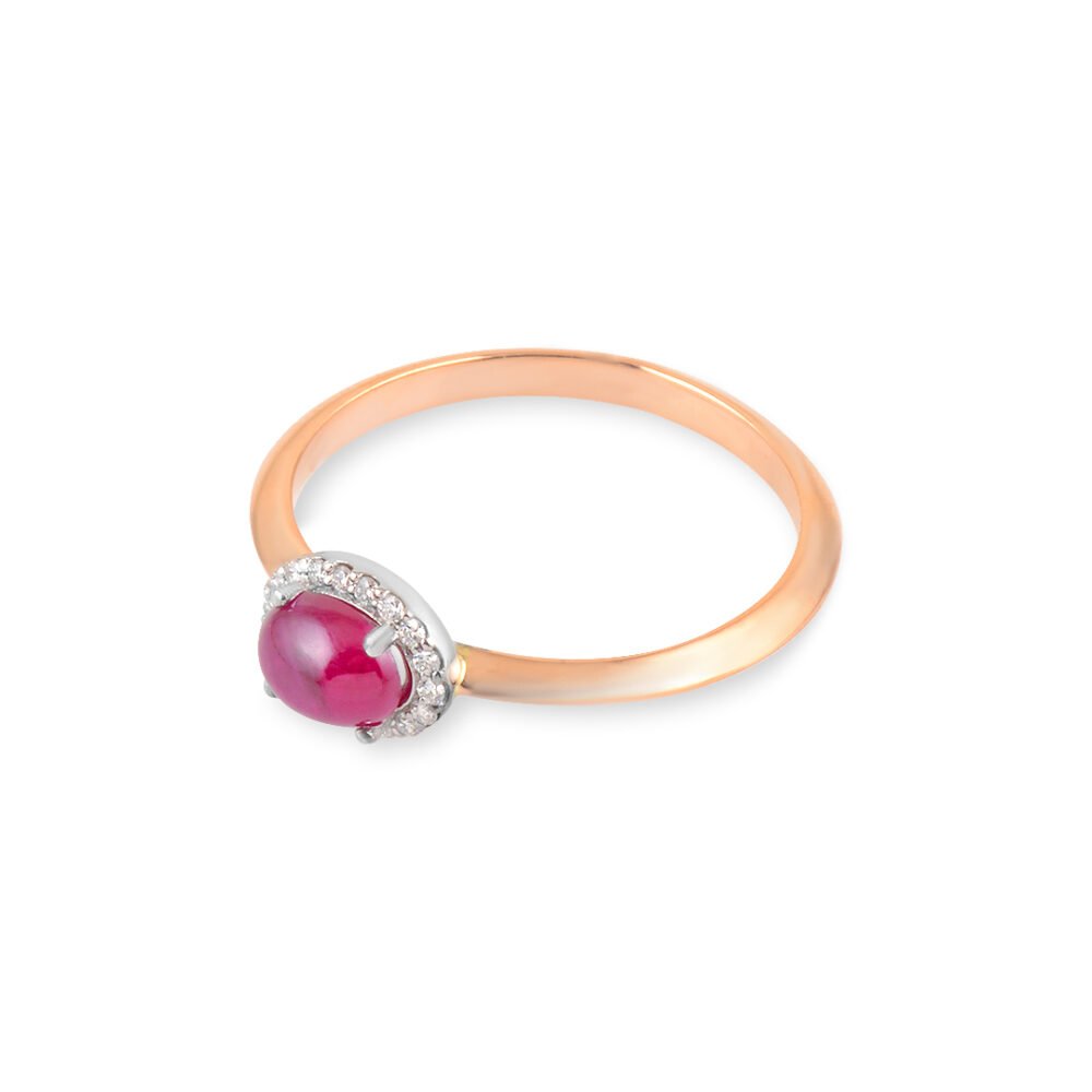 Ruby and Diamond Accent Ring - Image 3