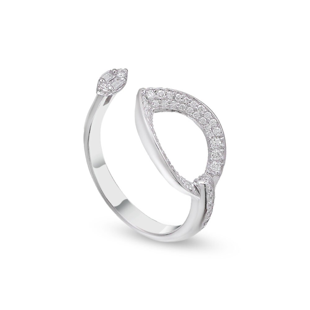 white gold diamond ring