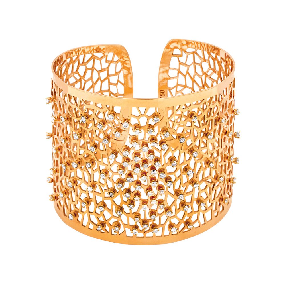 rose gold diamond bracelet