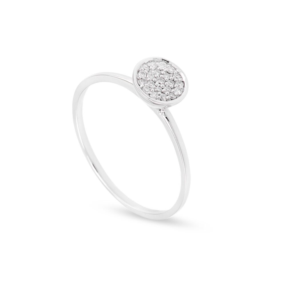 white gold diamond ring
